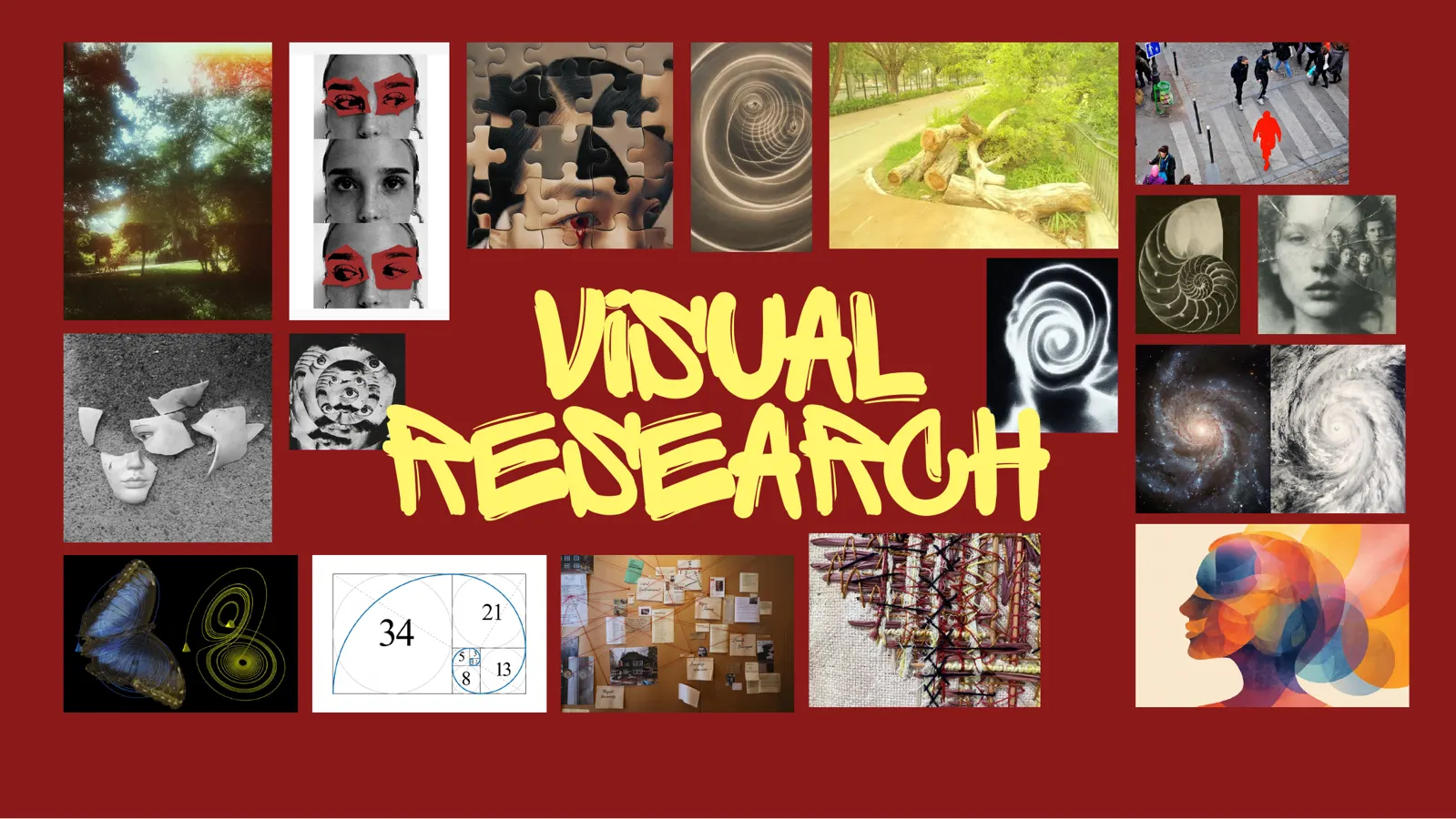 Slide 21 of 31: Visual research.